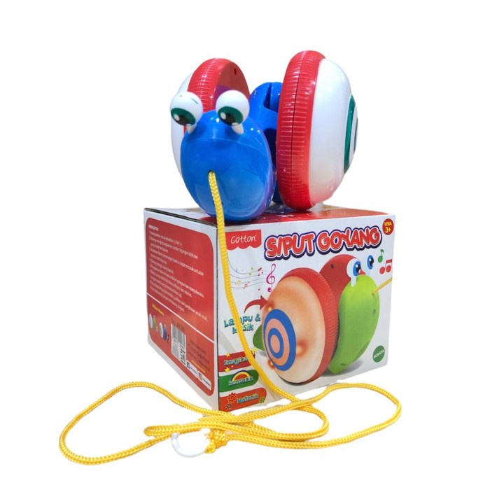 mainan anak  mainan anak siput goyang tarik snail toys(R7J0) Termurah Kekinian mainan anak 1 tahun m