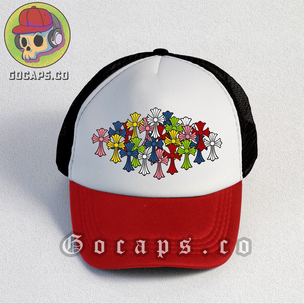 Gocaps - Topi Jaring Trucker Chrome Unisex (Premium Quality) - Cemetery