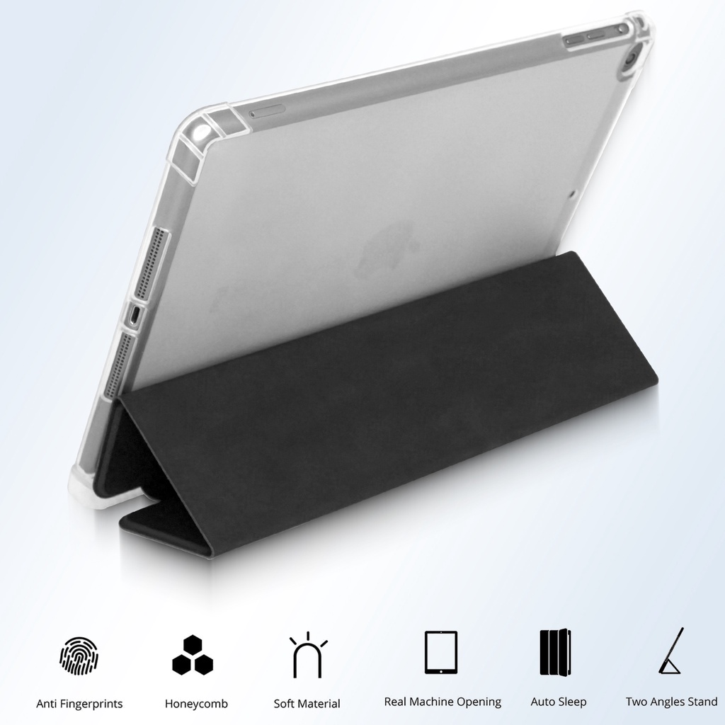 Casing iPad Mini 6 | Air 1/ Air 2/ 2017/ 2018 | 10.2 2019/ 2020 | Air 3 10.5/ 2017/ 2019 | Air 4 10.9 2020 | Pro 9.7 2016/ Air 2/ 6 | Pro 11 2020/ 2021 | 10 10.9 2022 Smart Cover Matte Stylus Flip Case