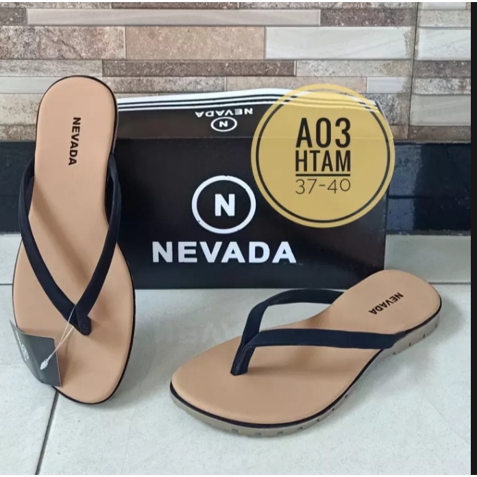 Sandal Jepit Nevada Terbaru/Sendal Nevada Wanita Terlaris/PROMO MURAH NAMPOL