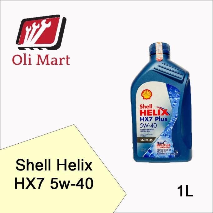 separe part mobil Oli shell helix hx7 5w-40/oli mesin shell helix hx7 5w40/oli shell hx7