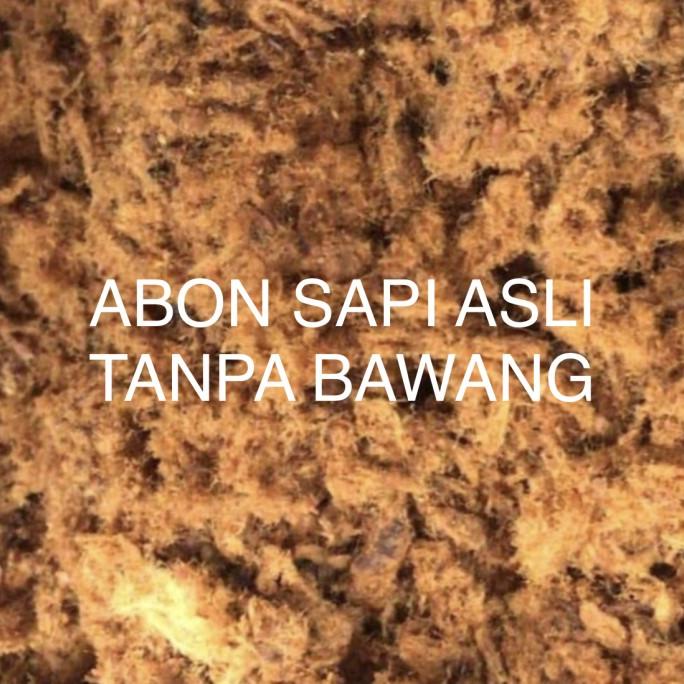 

~^~^~^] ABON ASLI SAPI TANPA BAWANG BERAT 100 GR