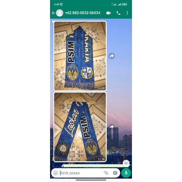 Scarf Psim X Laskar Mataram