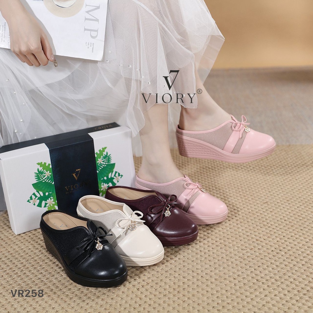 VIORY Slop Wedges Shoes #VR258 ORIGINAL