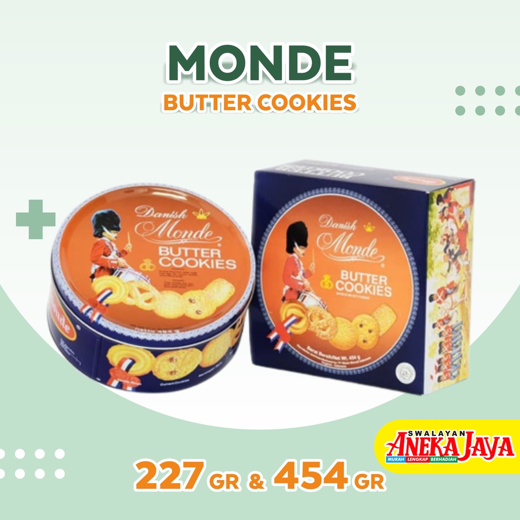 

MONDE BUTTER COOKIES 227GR & 454GR