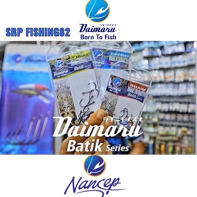 [spin1] kail daimaru batik series chinu/iseama/marusore hook daimaru
