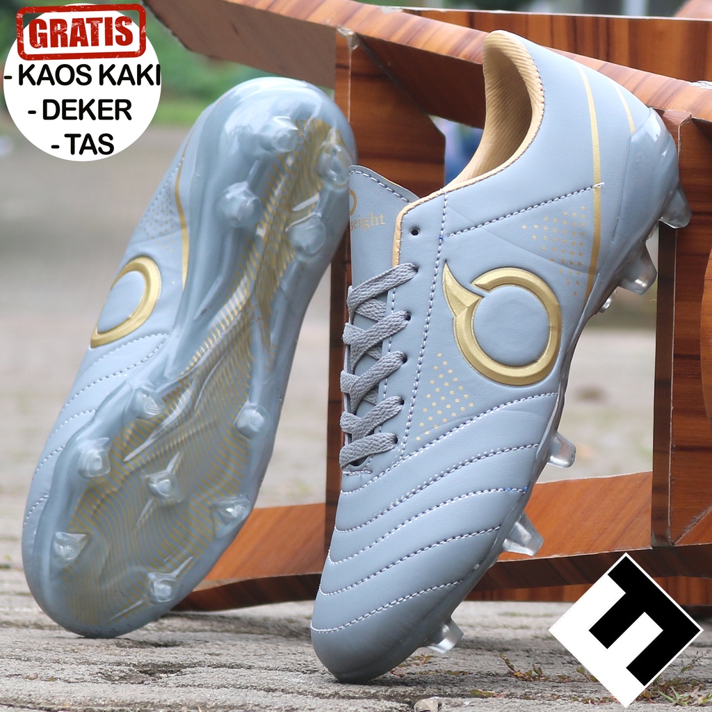 Sepatu Bola forte savage in Grey-Black electricity Grade Ori Made In Indo Grey-Black9u