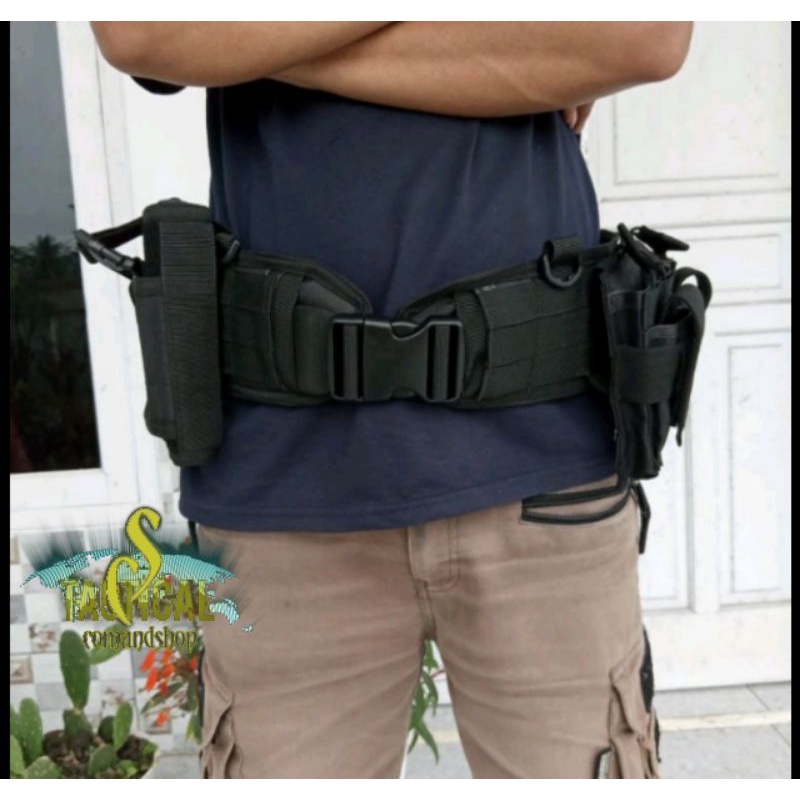 kopel set tactical / kopel set TNI POLRI / kopel militer / kopel security / kopel set tactical airsopt