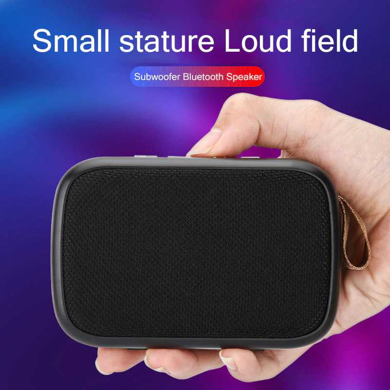 Speakaer Portable Bluetooth Active Speaker Mini Load Hard MG2