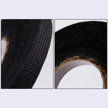 Lakban Kain Pembungkus Pelindung Kabel Tape Listrik Motor Mobil Otomotif Panjang 15M Solatip Isolasi Perekat Tahan Panas Anti Air Tape Heat-resistant Adhesive / Lakban Solatip Isolasi Solasi Selotip Kabel Listrik Bakar Tahan Karat Korosi Aman Anti Rusak