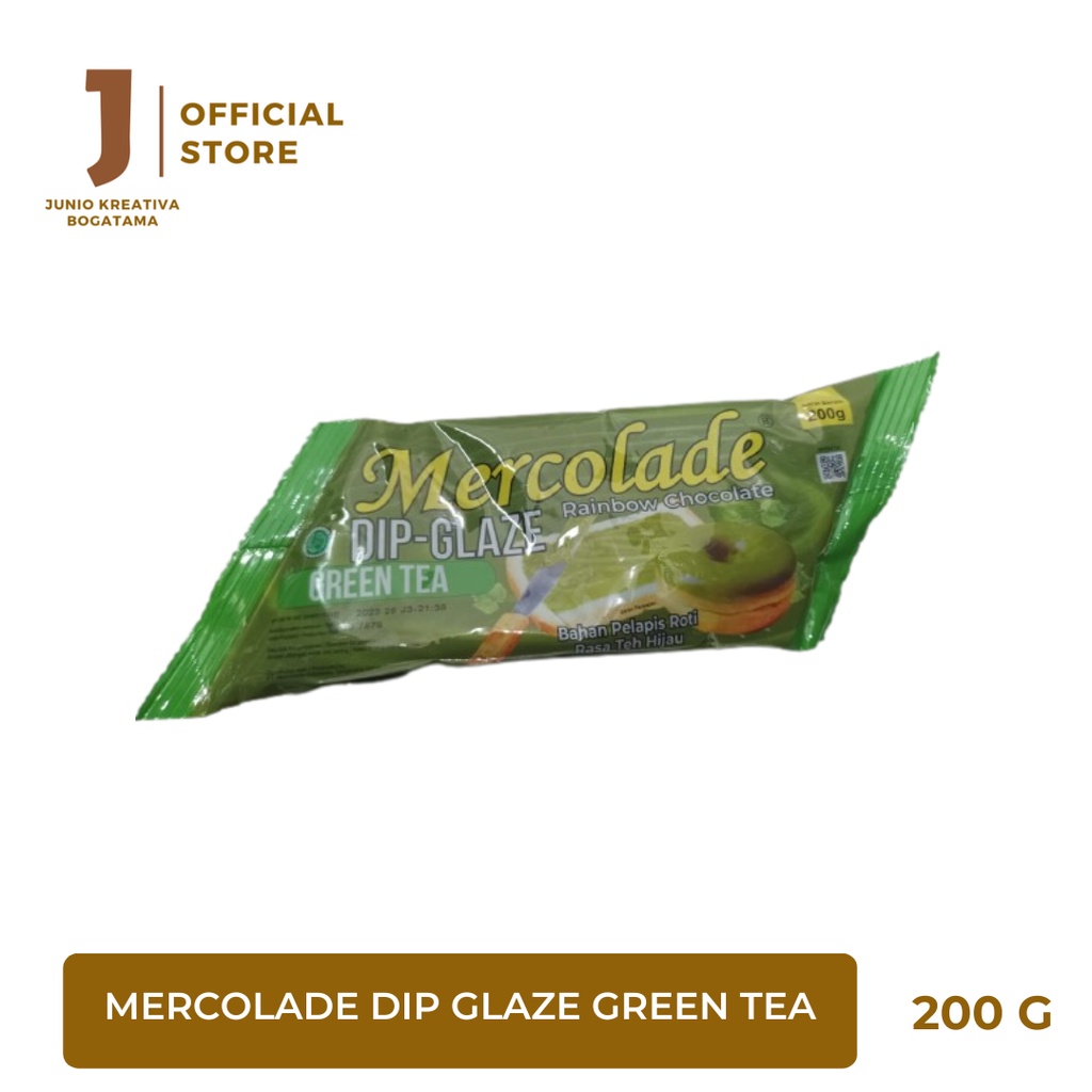 

Mercolade Dip Glaze Green Tea 200 Gram