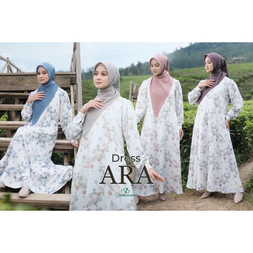 Greenism Gamis Ara Quality Premium Syar'i