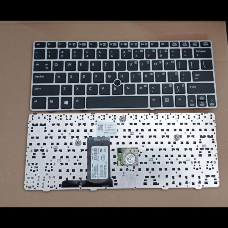 Keyboard hp elitebook 2560p 2560 2570p 2570 Pointer