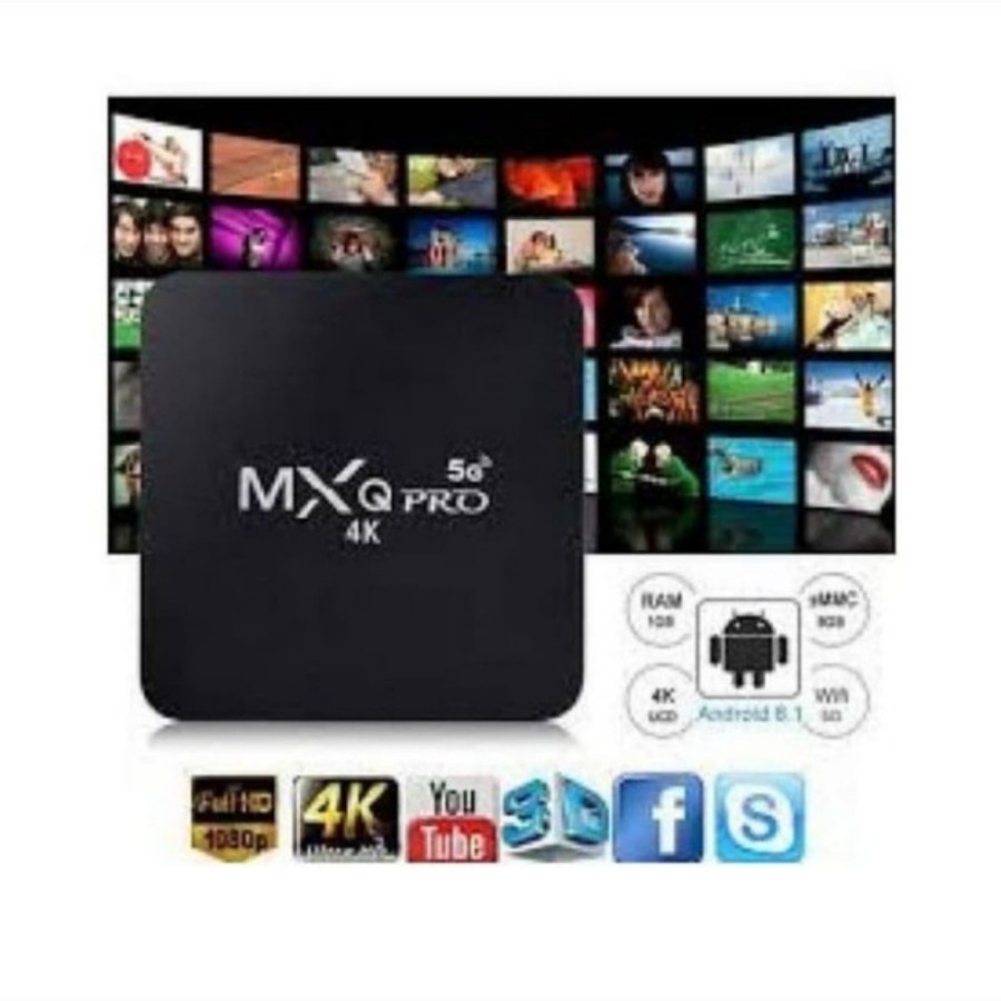 COD TV MXQ PRO 5G 4K FLECO Smart TV Box Android Ultra HD MXQ PRO 4K 5G