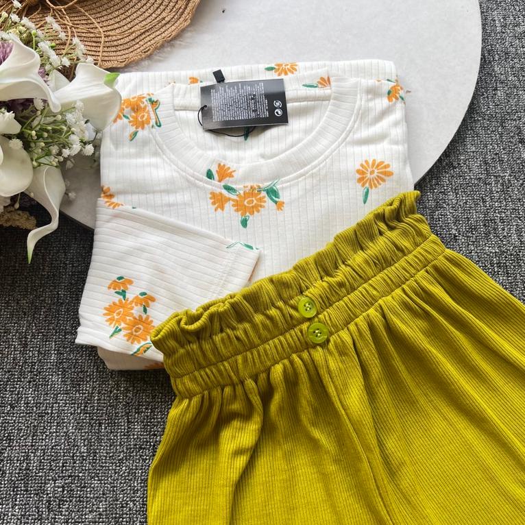 Murah Meriah ONE SET KAOS KULOT PREMIUM BY SHEMANGAT ID/SET POLOS MURAH