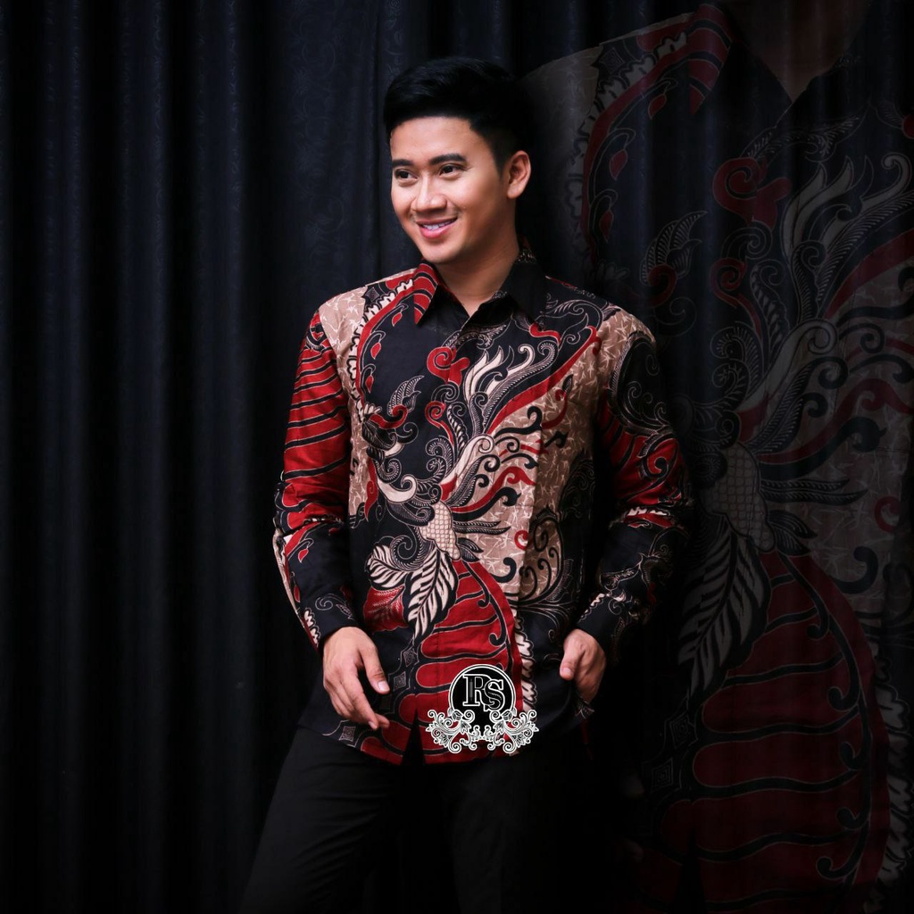 TERBARU Couple sweet || couple batik ayah dan anak cowok BATIK HITAM