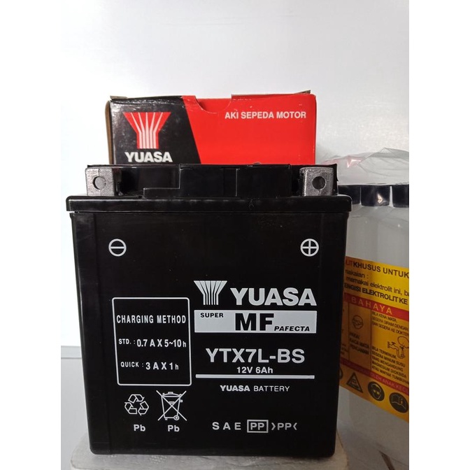 Yuasa Ytx7L-Bs 12V 6Ah Debezzz