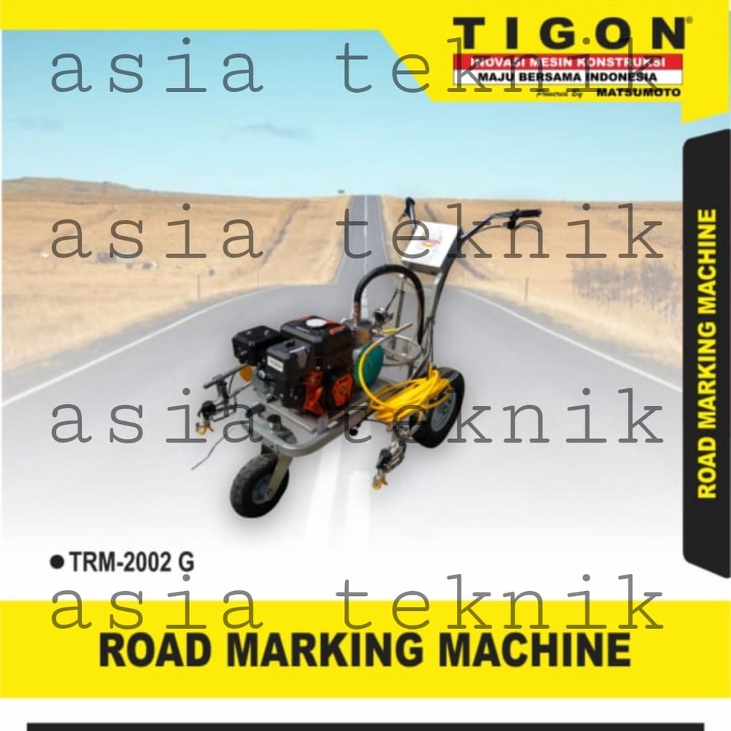 Mesin Cat Marka Jalan 2 gun Tigon TRM 2002 Original Terbaik