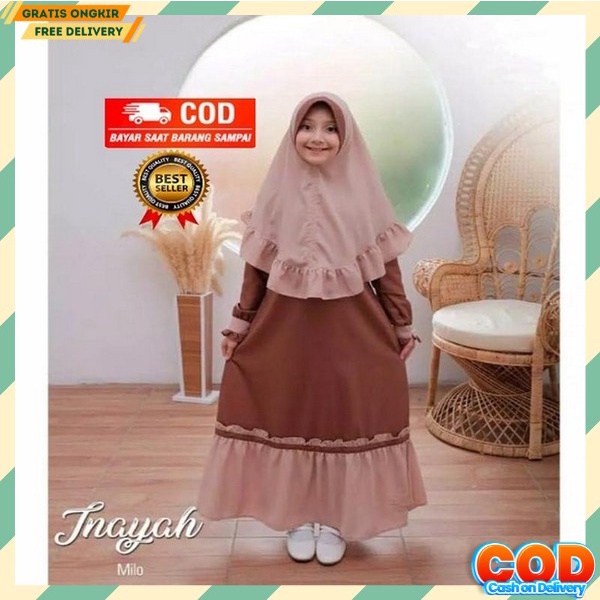 Gamis Anak Terbaru Kekinian Ghamis Anak Terbaru 2023 Modern Baju Muslim Anak Ghamis Syari Gamis Ank 