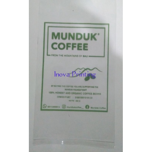 sablon plastik PP uk 15x25 tebal 08 plastik kemasan