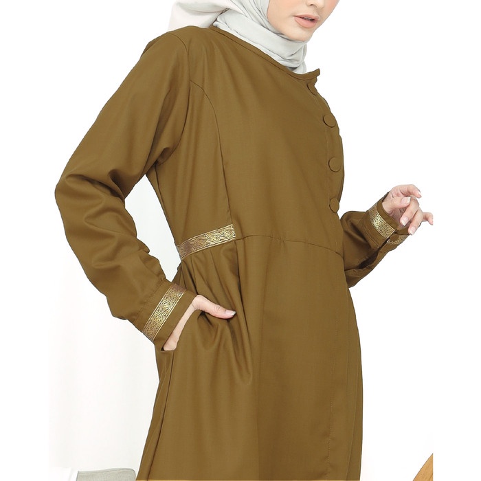 Terlaris Sabeeqa Gamis Toyobo Fodu/Seragam Pns Wanita Khaki Bumil/Seragam