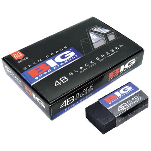 

Penghapus Eraser BIG Karet 4B Hitam Besar