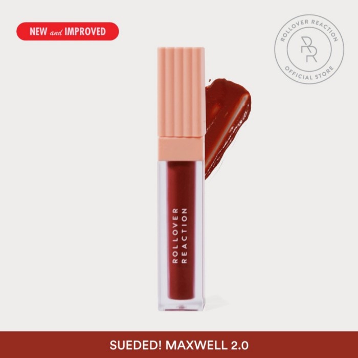 ✿ BISA COD✿ Rollover Reaction Maxwell Sueded 2.0 Lip & Cheek Cream