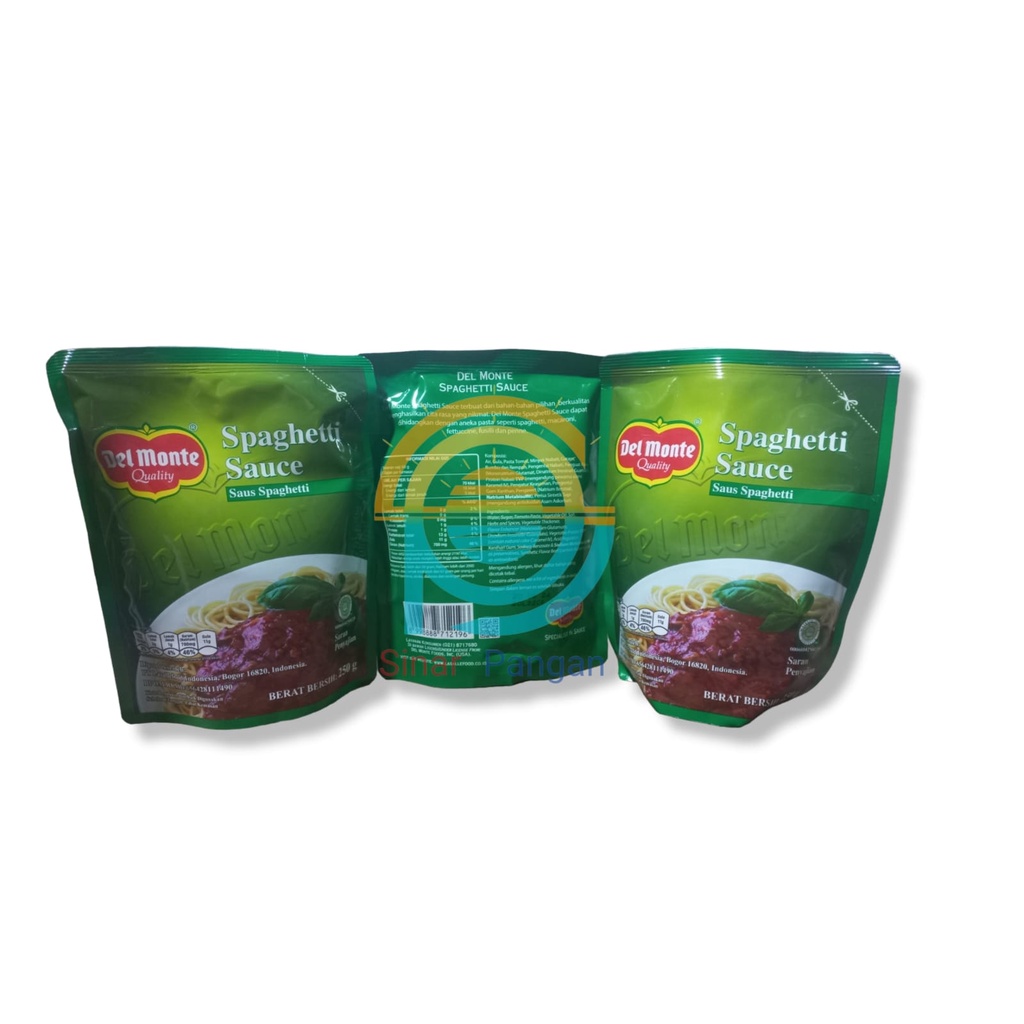 

Delmonte Spaghetti Sauce / Delmonte Saus Spaghetti / Sauce Spaghetti 250gr