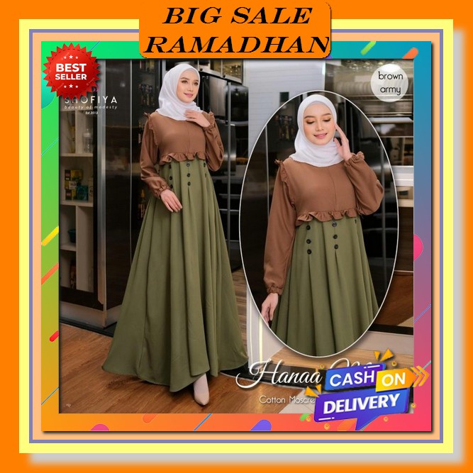 Dress Muslimah Terbaru Gamis Panjang Cewek Kekinian Gamis Busui Muslimah Gamis Cewek Remaja Meymona 