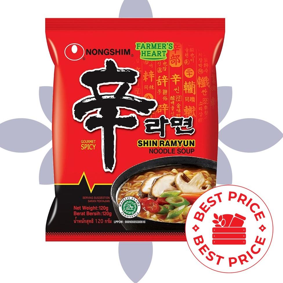 

SALE TERBAIK NONGSHIM - SHIN RAMYUN SPICY GOURMET MUSHROOM - 120 GR (MIE INSTAN KOREA)