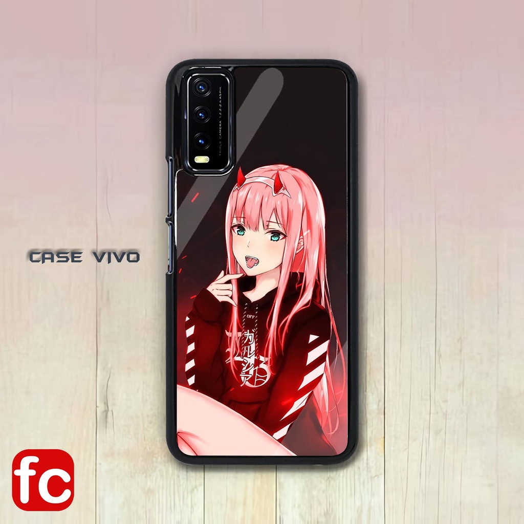 Case Glossy HD Vivo Y12s Y20 Y20S G Y20i Y20T Y12A [FR52] Anime Girl Zero 2 Two Darling Pic HD Casin