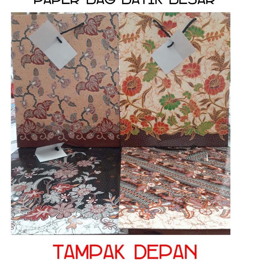 

Fast Order Paperbag Tas Kertas Batik Besar / Paperbag Batik C / Tas Kemasan Souvenir