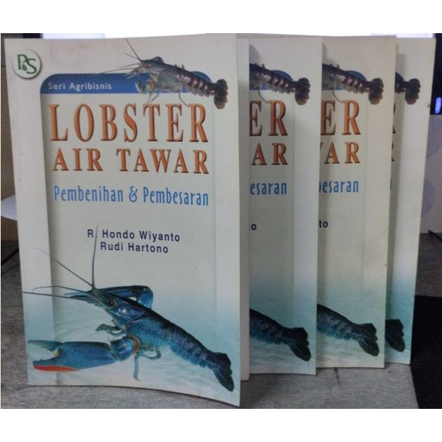 Buku LOBSTER AIR TAWAR - PEMBENIHAN & PEMBESARAN, agribisnis perikanan udang
