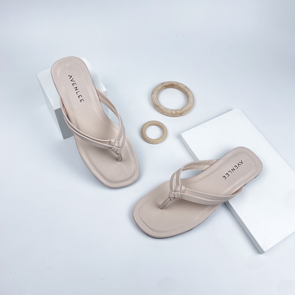 Sandal Flat Wanita Jepit Kupat Nyaman dan Anti Slip Avenlee Bronia