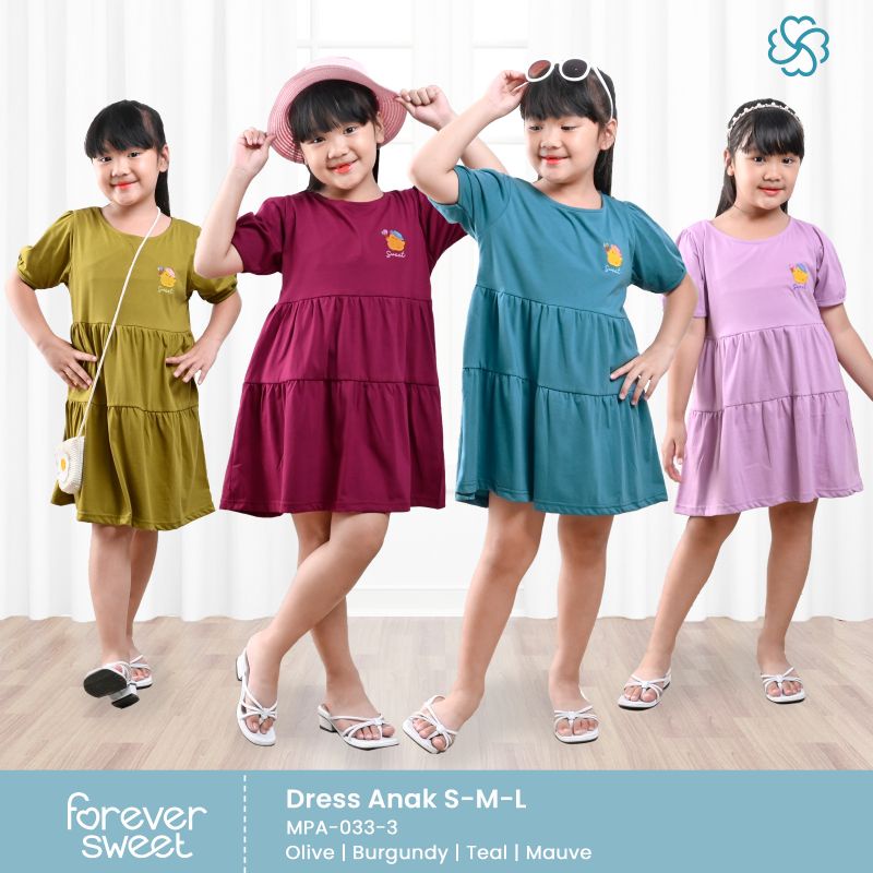 FOREVER SWEET Daster Anak Baju Tidur Anak Perempuan Dress Anak