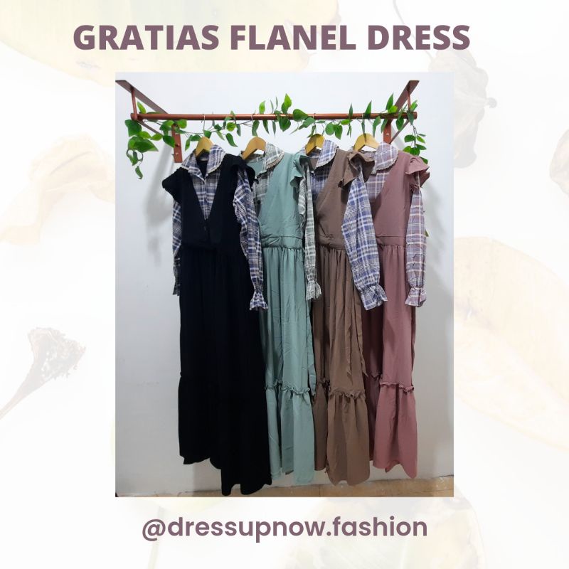 GRATIAS FLANEL DRESS