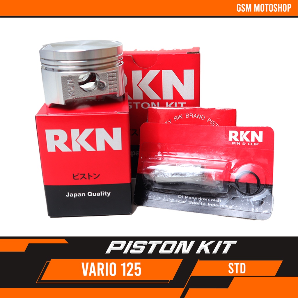Piston Kit Vario 125 Standar RKN / Piston Set Vario 125