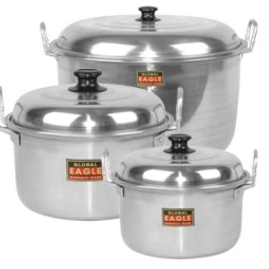MURAH BANGET Panci besar Aluminium Eagle dan jawa 30 33 36 40 CM / Panci Rebus Air / Panci Masak