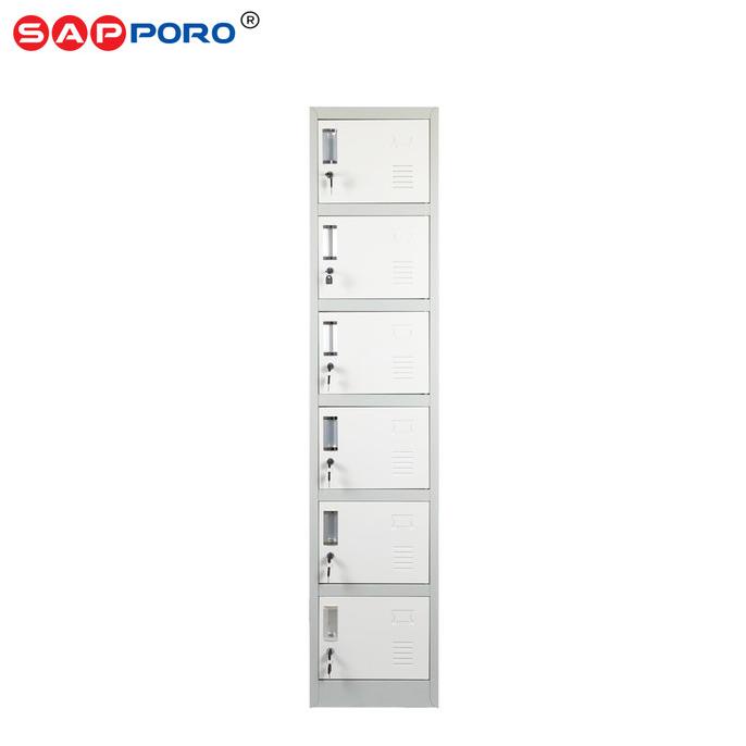 

New Sapporo Koln 6 - Loker Besi 6 Pintu | Steel Locker 6 Doors Original