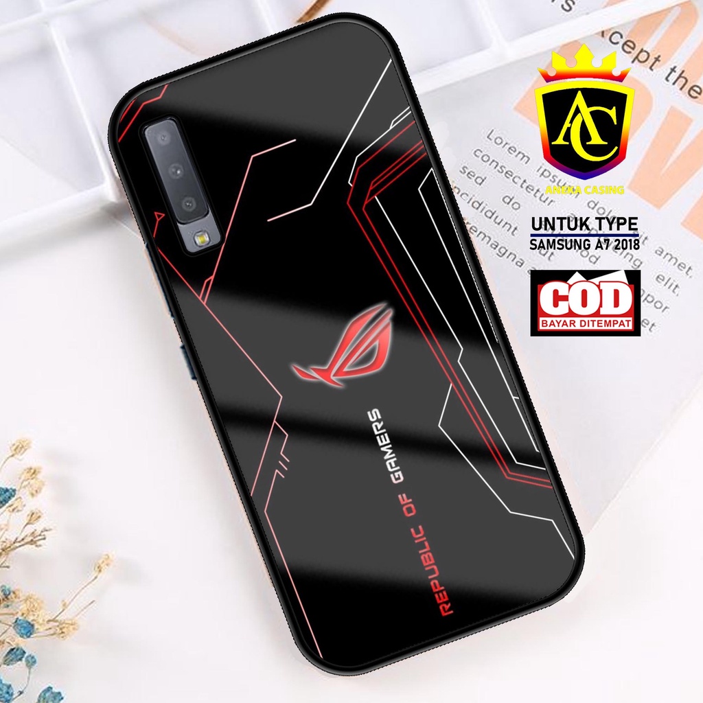 Case Samsung A7 2018 Casing Aneka Case [7OG] Case Glossy Case Aesthetic Custom Case Anime Case Hp Sa