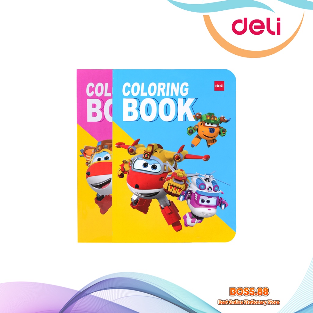 

COLORING BOOK / BUKU MEWARNA DELI N028
