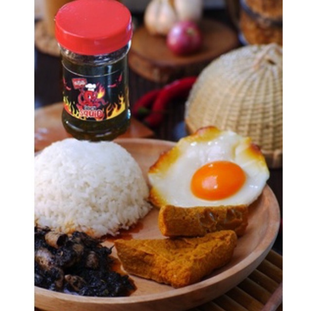 Cumi ireng pedes/Cumi Hitam Pedas