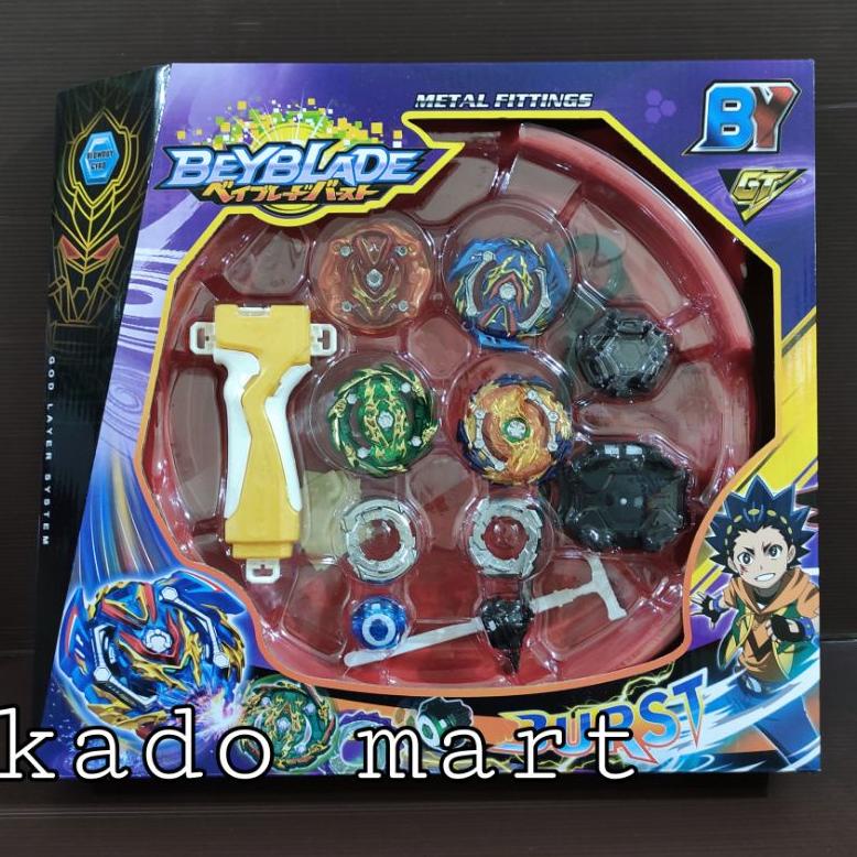 GANGSING BEYBLADE MAINAN ANAK GANGSING TORNADO KEMASAN BOX .