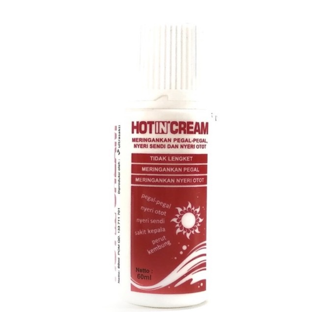 Hot in Cream Strong Tube Botol Balsem Krim Pegal Nyeri Otot Sendi Hotin Cream Hotin Krim 60gr 100gr