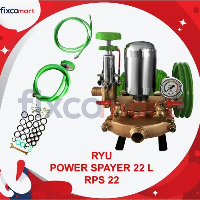 Ryu Power Sprayer / Mesin Power Sprayer / Alat Cuci Motor Mobil Rps 22