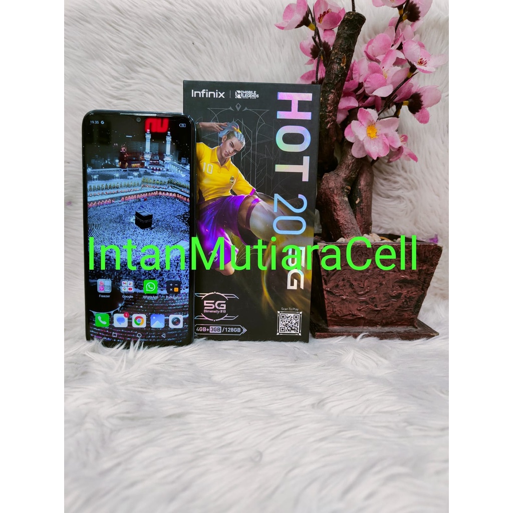 Infinix Hot 20 5G Ram 4GB + 3G(Extended Ram) Rom 128GB (Second)