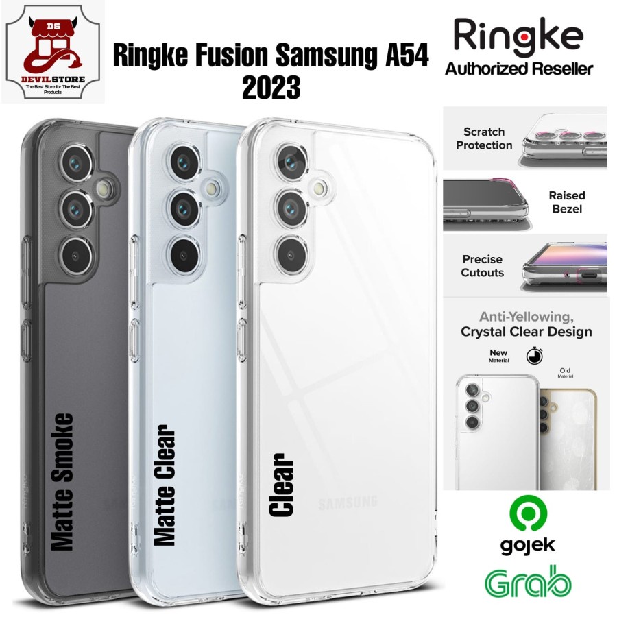 Ringke Fusion Case Samsung A54 2023 Hybrid Case Casing Samsung A54