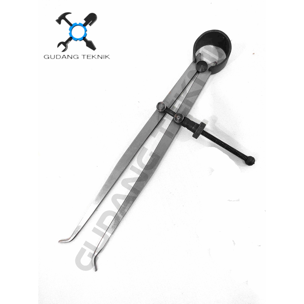 Jangka Bubut Stelan DALAM  4&quot; - 12&quot; WIPRO / Spring Caliper Divider Dalam 4inch - 12inch WIPRO