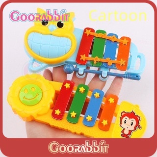 Goorabbit KIDS XYLOPHONE funny Alat Musik plastik mainan Edukasi Anak Kulintang Bear Mainan Anak Edukasi Anak Warna-warni untuk Edukasi Anak Baby