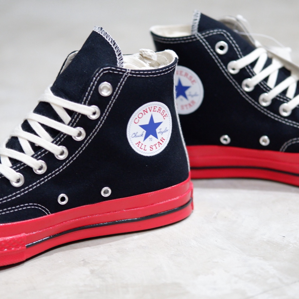 CDG x Converse Chuck Taylor 1970s Hi Red CT 70 CT 70s